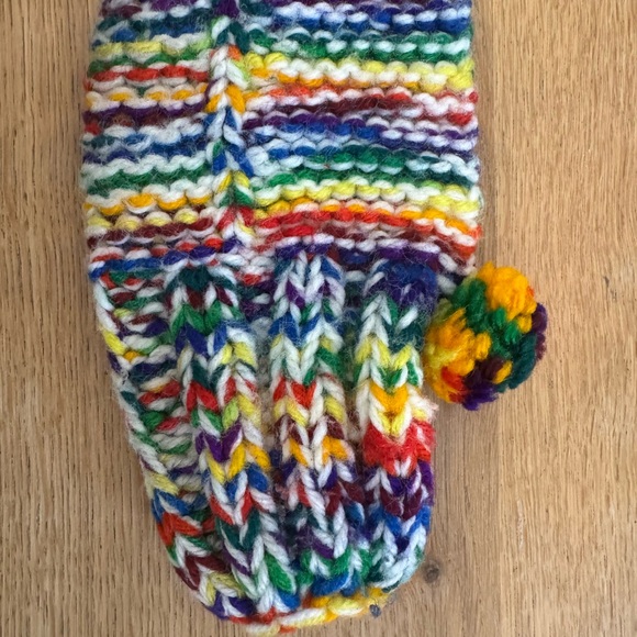 Colorful Knit Kids Slipper - Picture 2 of 4
